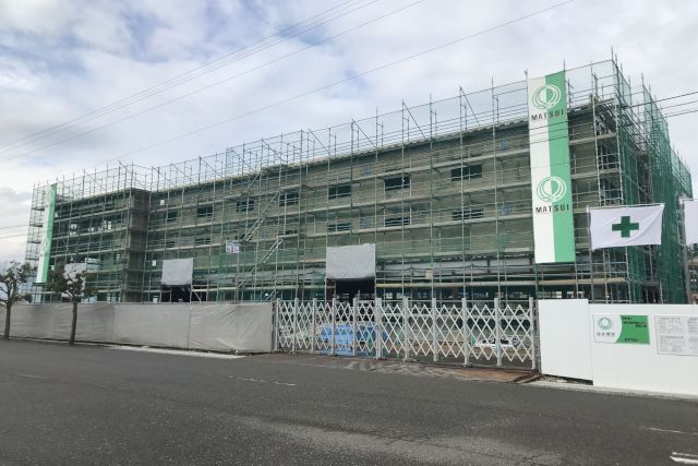 石川県金沢市示野町にございます新築建て貸し物件の工事状況について vol.2